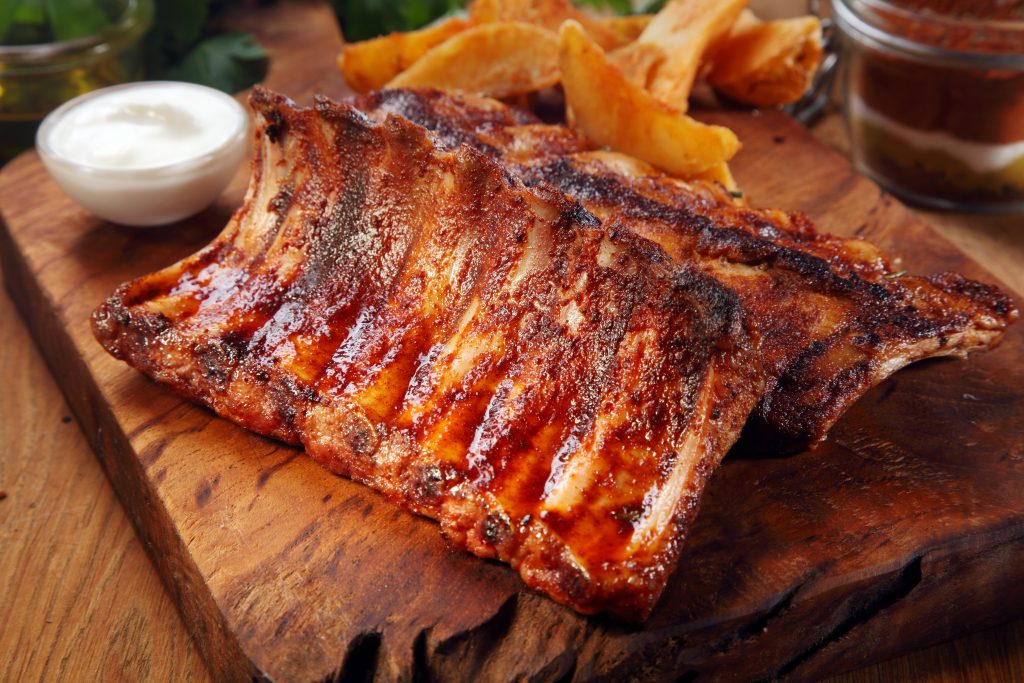Barbecue ribs like you will find from around Braselton [foodandmore] © 123rf