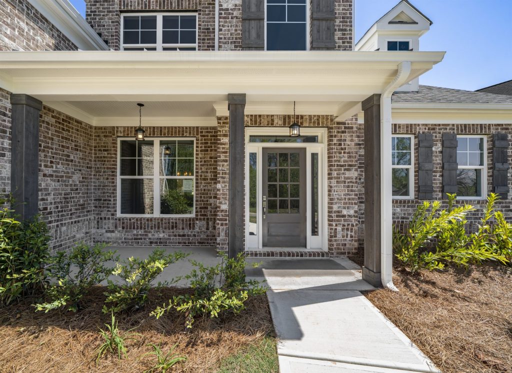 Our builders can create a custom porch in traditions of Braselton