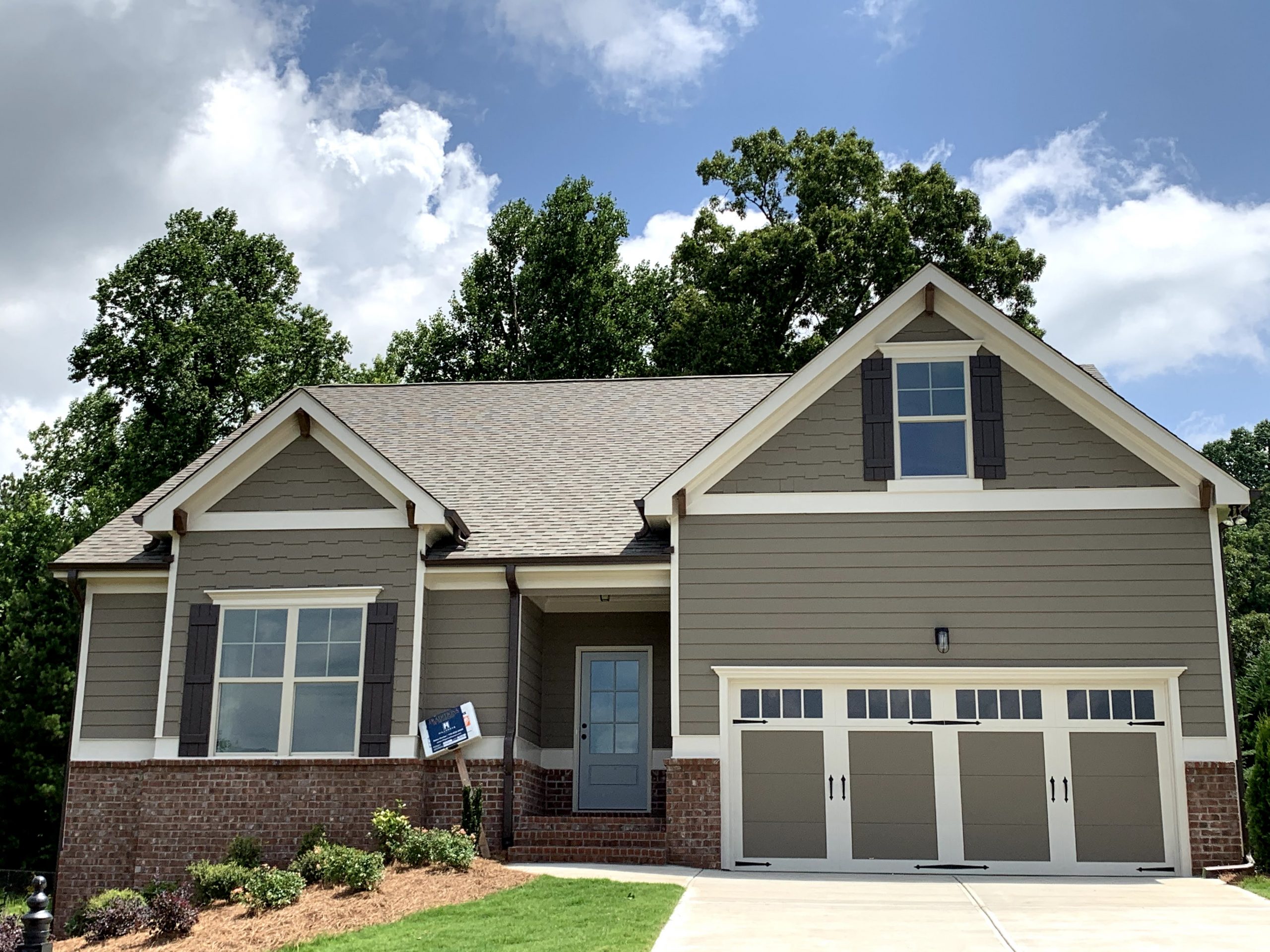 A HillGrove Home on a gorgeous blue sky