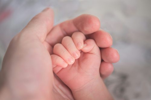 Baby hands